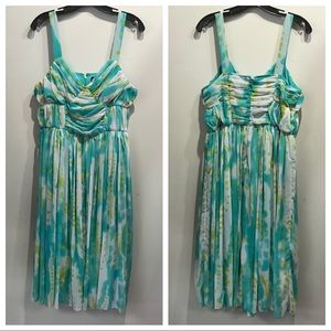 W118 By Walter Baker Julissa Green Paint Dash Dress